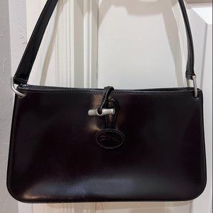 Longchamp Vintage Roseau Leather Shoulder bag